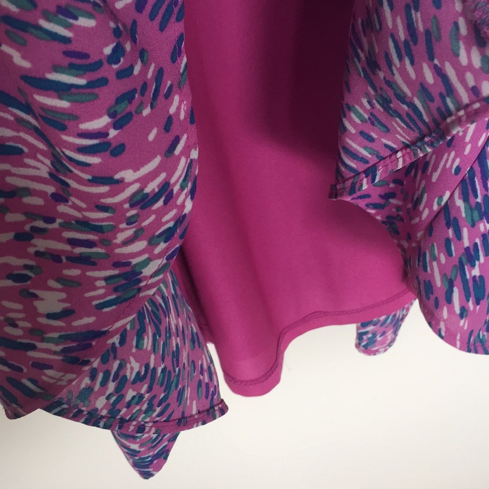Simply Styled A-Line Ruffle Dress - Abstract - Picture 7 of 10
